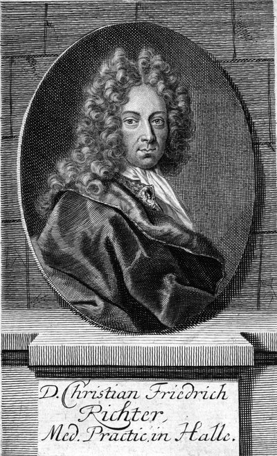 Christian Friedrich Richter by Martin Bernigeroth